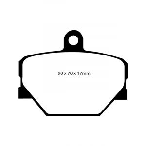EBC Greenstuff Front Brake Pads