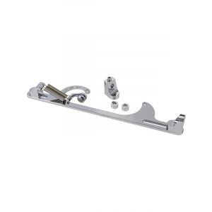 Aeroflow Billet Throttle Cable Bracket 4150 Style Chrome