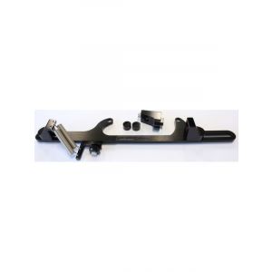 Aeroflow Billet Throttle Cable Bracket 4500 Dominator Style Black