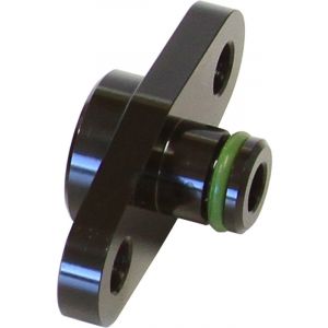 Aeroflow Fuel Rail Adapter For Subaru, Nissan, Mazda 32.5mm Centres AF64-2064BLK