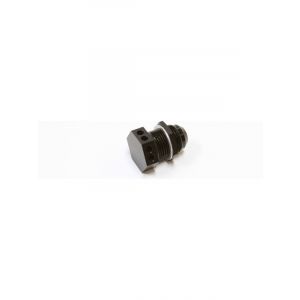 Aeroflow Bolt In Breather Bulkhead -10 Black