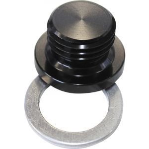 Aeroflow Metric Port Plug M18 X 1.5 Black