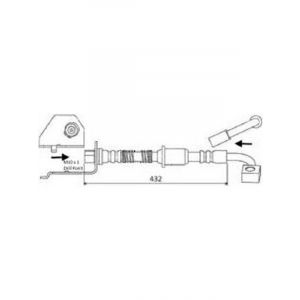IBS Brake Hose Assembly
