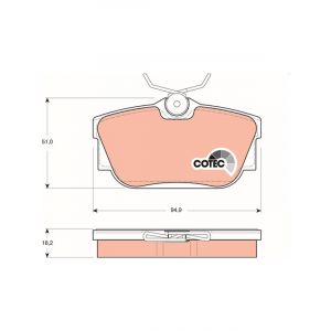TRW Brake Pads