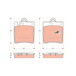 TRW Brake Pads