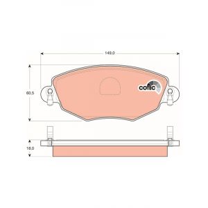TRW Brake Pads