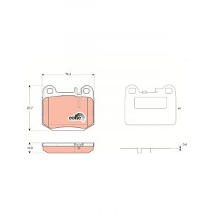 TRW Brake Pads