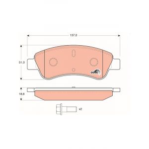 TRW Brake Pads