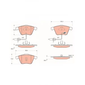 TRW Brake Pads