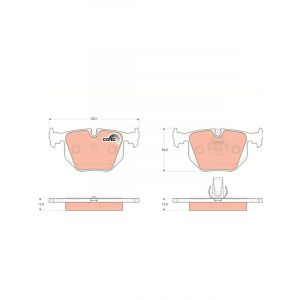 TRW Brake Pads