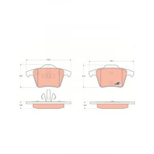 TRW Brake Pads