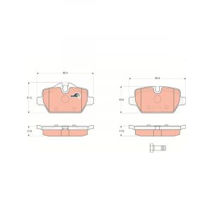 TRW Brake Pads