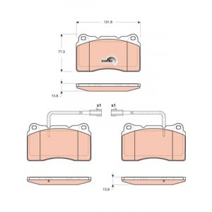 TRW Brake Pads