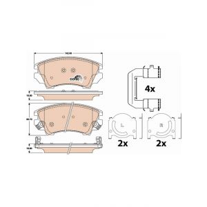 TRW Brake Pads