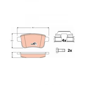 TRW Brake Pads