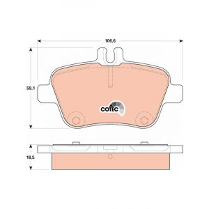 TRW Brake Pads
