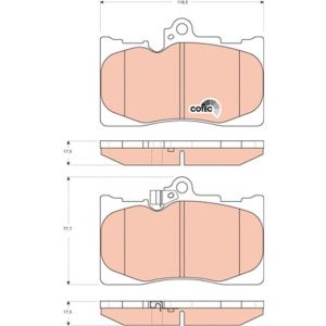 TRW Brake Pads