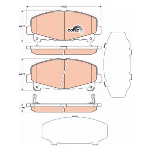 TRW Brake Pads