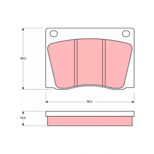 TRW Brake Pads