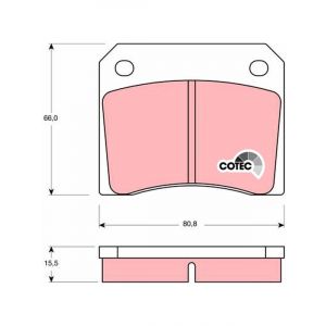 TRW Brake Pads