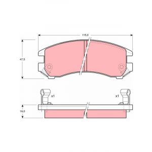 TRW Brake Pads