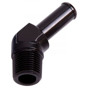 Aeroflow Male NPT to Barb 45 Degree Adapter 1/8
