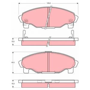 TRW Brake Pads