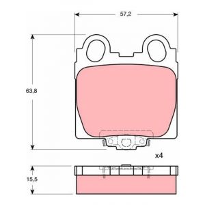TRW Brake Pads