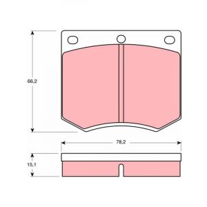 TRW Brake Pads