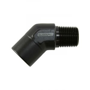 Aeroflow 45 Degree NPT Female to Male NPT Fitting 1/8 Inch Black