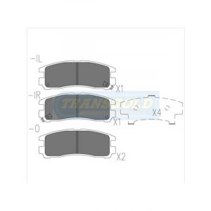 Transgold Brake Pads