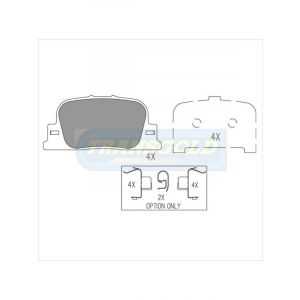 Transgold Brake Pads