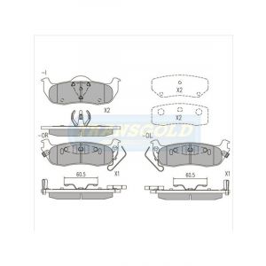 Transgold Brake Pads