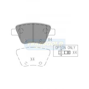 Transgold Brake Pads
