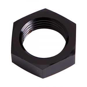 Aeroflow Bulkhead Nut -3AN Black