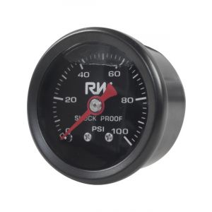Raceworks Fuel Pressure Gauge 0-100Psi Liquid Filled
