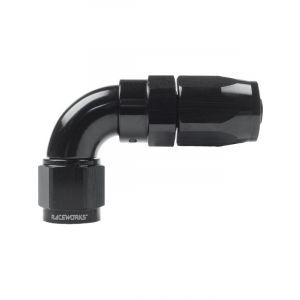 Raceworks Taper Hose End AN6 90 Deg