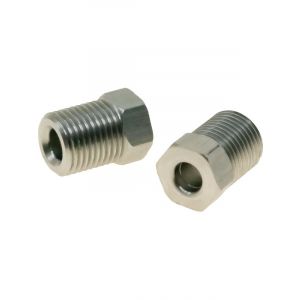 Raceworks Inverted Flare Tube Nut 7/16In-24 Suit 3/16In Line Pack 2