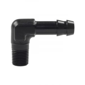 Raceworks Male NPT 1/8In To 5/16In Barb 90 Deg
