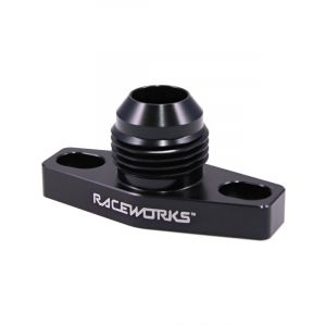 Raceworks Turbo Drain Adapter AN10 Male Universal 38-44mm Slotted
