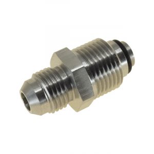 Raceworks M18 x 1.5 O-Ring Bump Tube To AN6 Male Flare Adapter