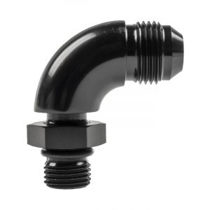 Raceworks AN8 Male Flare To AN6 ORB 90 Deg Adapter