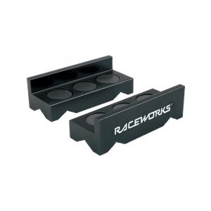 Raceworks Billet Aluminium Vice Jaws Black