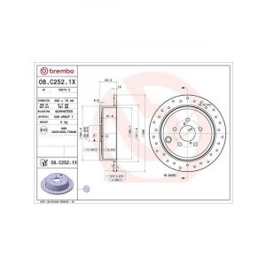 Brembo Xtra Carbon Disc Brake Rotor
