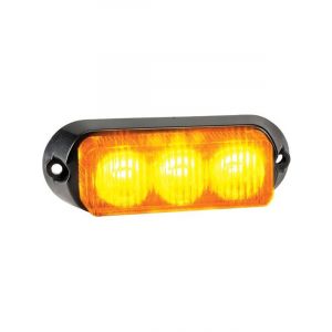 Narva 12/24 Volt High Powered LED Warning Light Amber 3x1 Watt LED