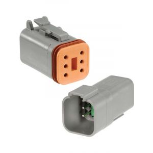 Narva 6 Way Waterproof Deutsch Connector Housing Kit Pack of 2