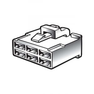 Narva Male Quick Connector Housing 6 Way Pack of 10