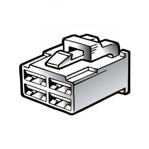 Narva Male Quick Connector Housing 4 Way Pack of 10