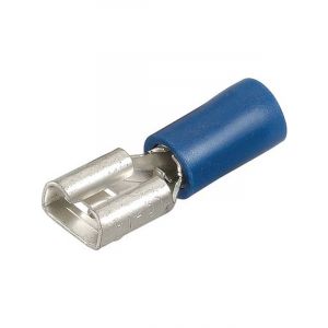 Narva 4mm Female Blade Terminal Blue Pack of 100