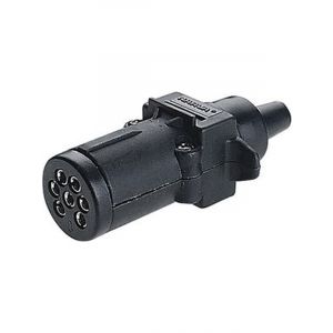 Narva 7 Pin Small Round Plastic Trailer Plug